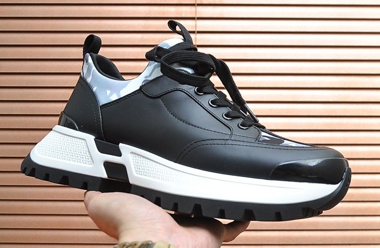 Hermès Paneled Chunky Sneakers