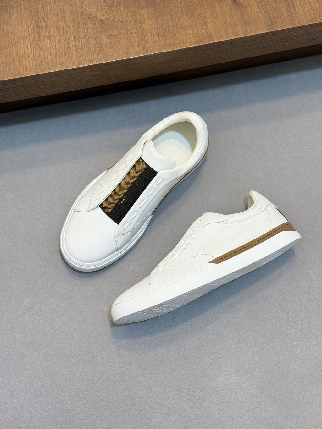 Fendi Men's City Slip-On Sneakers