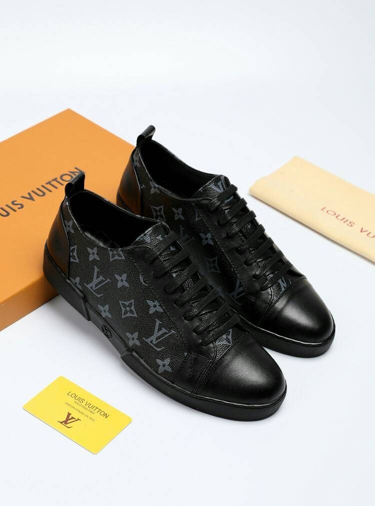 Louis Vuitton Monogram Panel Sneakers