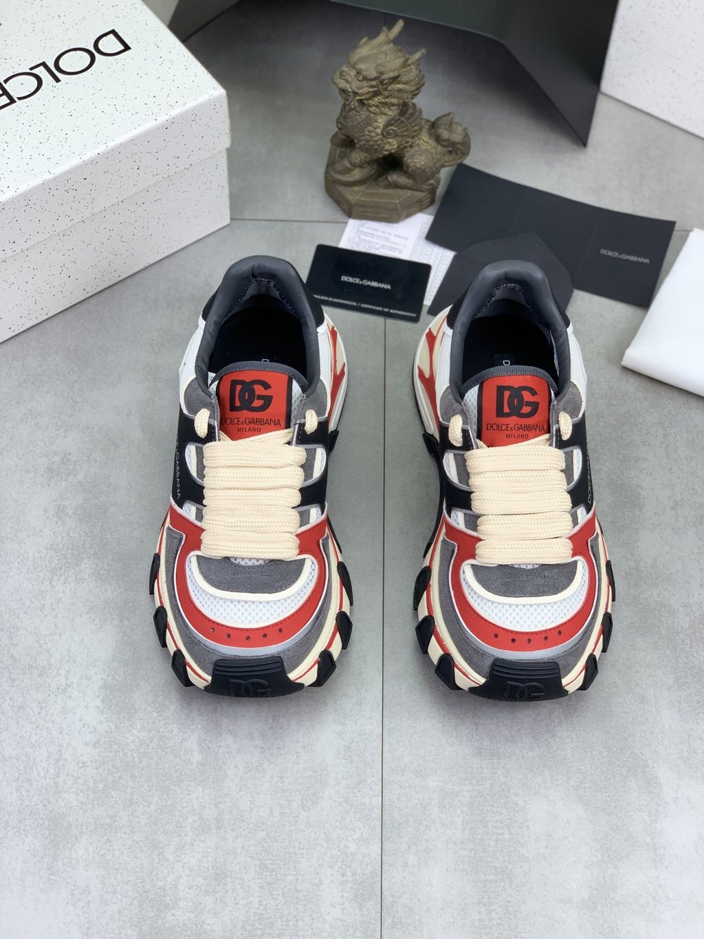 Dolce & Gabbana Men's Paneled Low-Top Sneakers